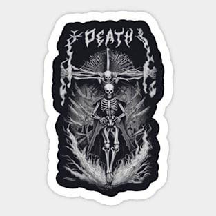 death metal Sticker